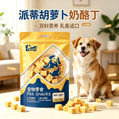 宠物零食奶香补钙拌粮改善挑食