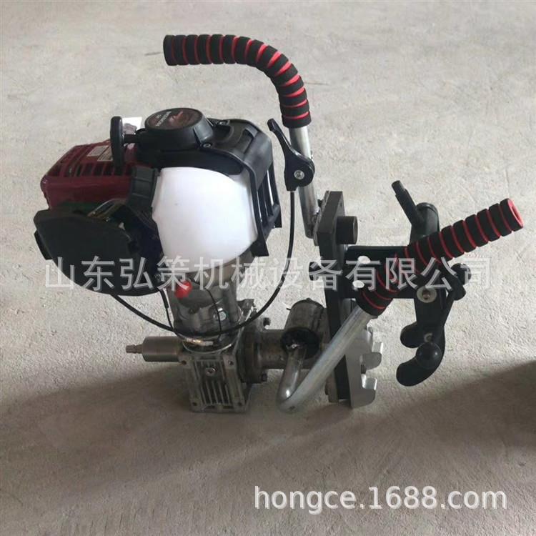 NZG-31型内燃钢轨钻孔机 便携式轨道汽油打孔机 铁轨内燃钻孔机