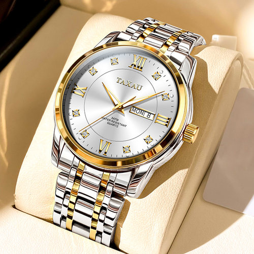 品牌正品商务手表男夜光2025新款