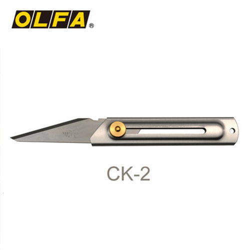 OLFA爱利华工艺美工模型木工刻刀嫁接CK-2不锈钢刀34B雕刻切割刀