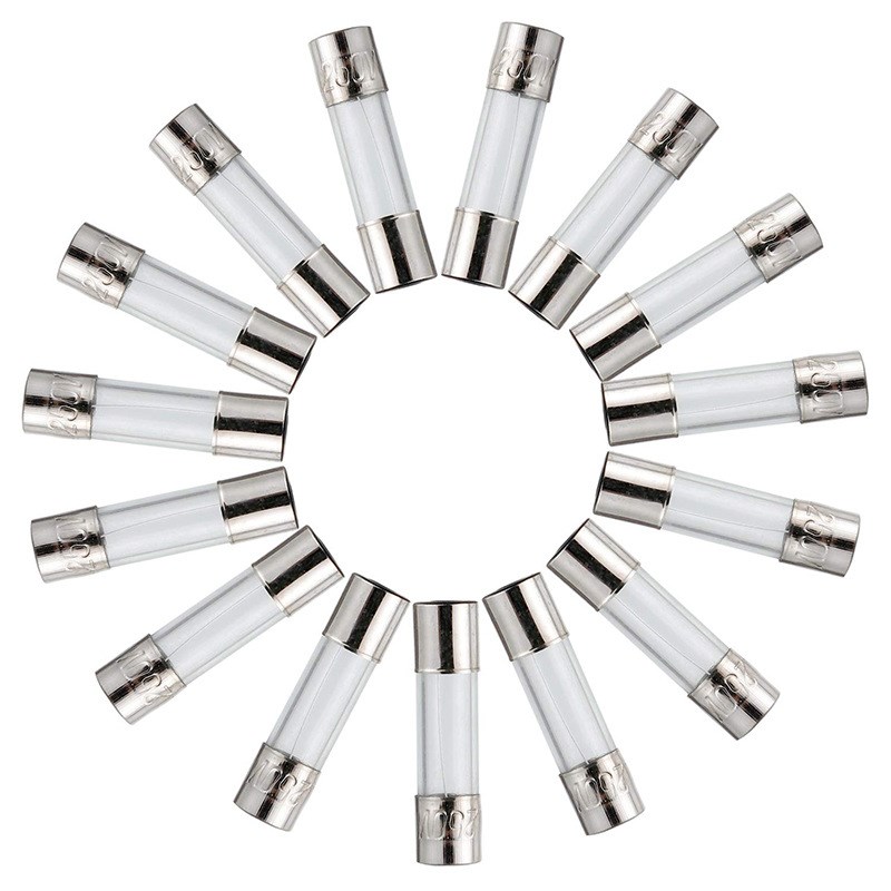 160pcs快速玻璃保险丝熔断器分类套件带保险丝座5x20mm
