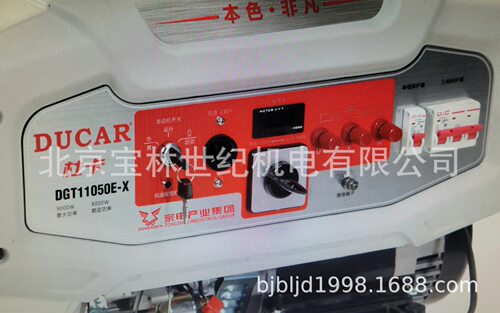 DGT11050E大江杜卡汽油发电机 8KW杜卡汽油发电机等功率