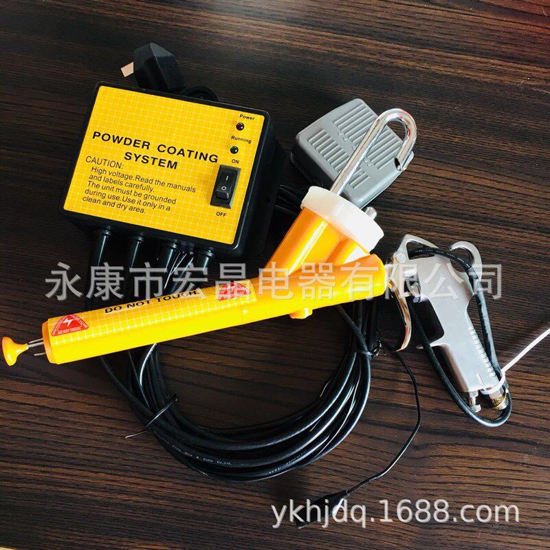 小型静电喷塑机 PC02 便携式喷塑设备 手动塑粉喷涂机