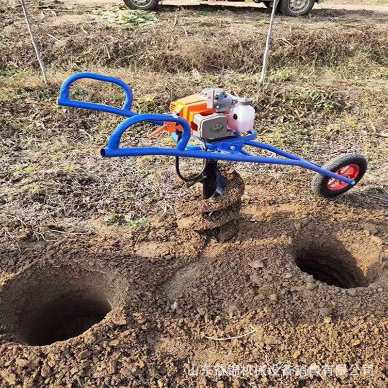 汽油动力大功率挖坑机 大棚立柱钻孔机 植树果园钻孔机,农机/农具/农膜,林业机械,淘宝优惠券,粉丝福利购,淘宝优惠卷