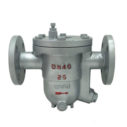 碳钢倒吊桶式法兰疏水器 CS41H/W-16C/P浮球式蒸汽疏水阀DN100