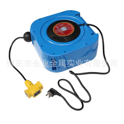 电鼓自动伸缩卷管器 8mm气管卷轴密封式自锁回收源头厂家供应