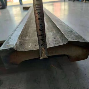 道轨钢铲板50装载机铲车刀板轨道板E龙工临工徐工钢轨铲刀耐磨加