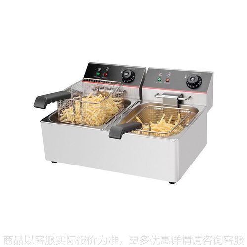 不锈钢电炸炉油炸锅油炸机炸x串炸鸡商用电炸锅炸油条机油炸炉双