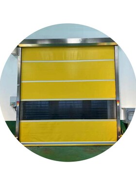 无尘车间保温快速升降卷帘门pCvc快速工业门上海自动感应门