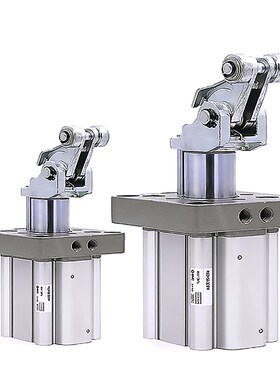 重载止动阻挡气缸RSAj50/60/80X30-40DL DM BL BM TL TM-D-C-DC