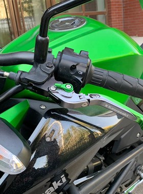 川崎异兽VERSYS650/1000 ER6N ZX6R/10RQ改装刹车牛角离合手把拉