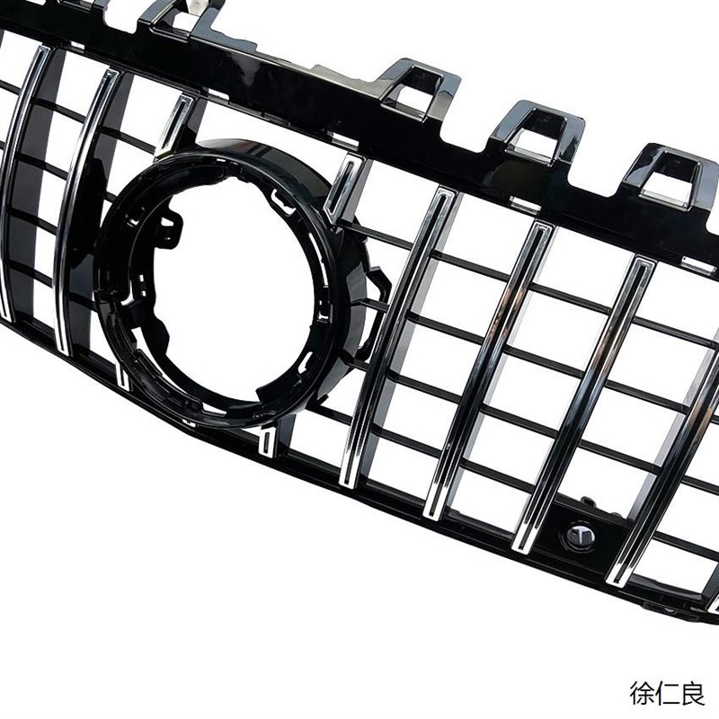 适用宾士A级 W177 A180 A200 A220 201L9+竖条纹AMG GT中网格栅改