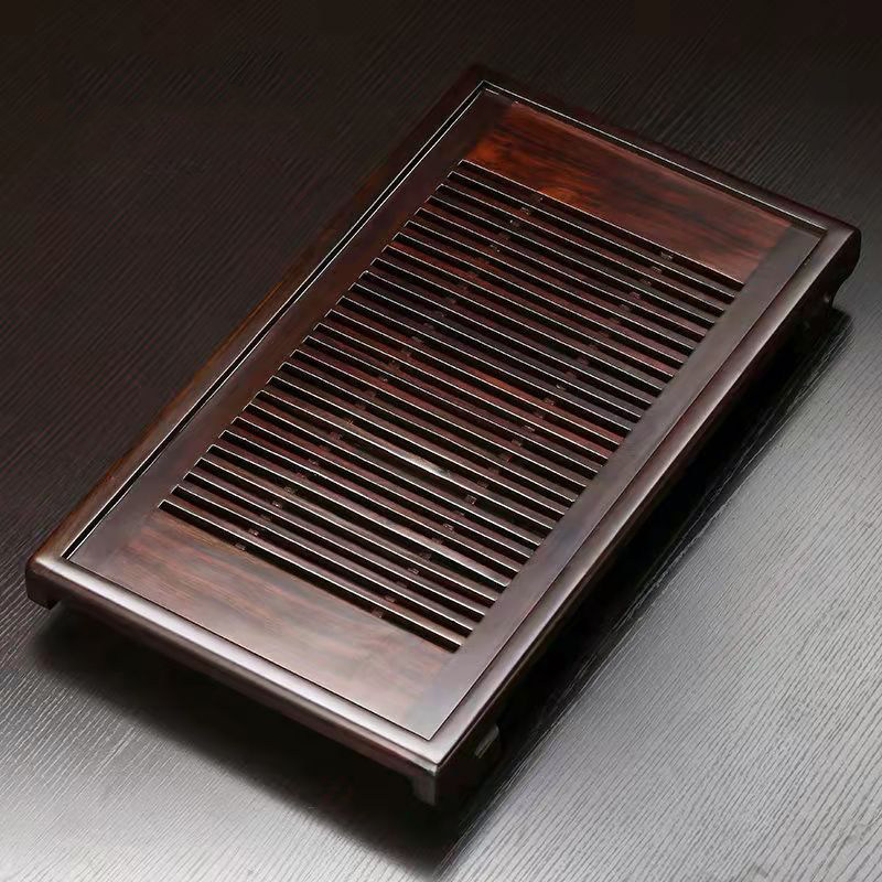 黑檀木茶盘实木家用新款客厅排水茶具干泡茶台办公用蓄Y水茶海托,餐饮具,茶盘,淘宝优惠券,粉丝福利购,淘宝优惠卷