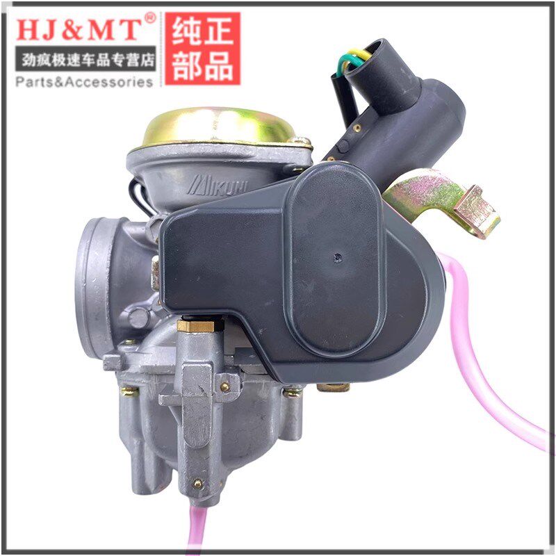 适用铃木踏板车红金蓝丽星海王星HS125TG福星超人QS150T化油器总