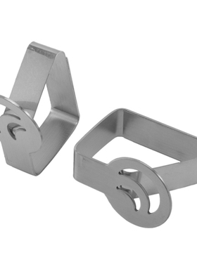 极速10 Pcs Stanless Steel Table ClothH Clp Promenade Round T