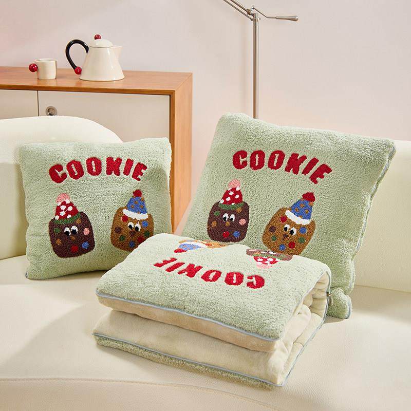 卡通加厚绒抱枕被子两用车载靠垫办公室午睡枕头毯二合一冬季新款,居家布艺,抱枕被,淘宝优惠券,粉丝福利购,淘宝优惠卷