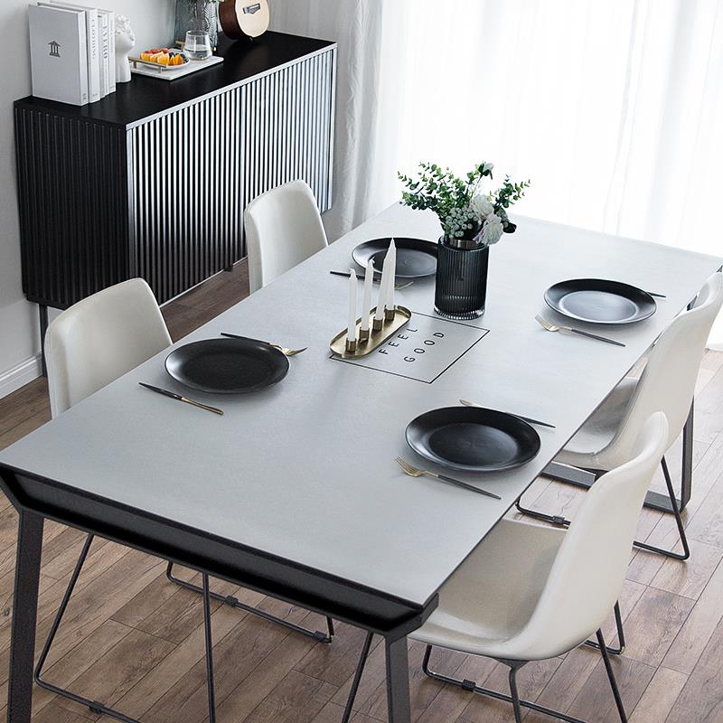 田园风皮革防烫家用吃饭桌垫布餐垫隔热茶几台垫防水防尘电视柜垫