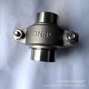 高压力沟槽卡箍 现货供应DN40不锈钢拷贝林卡箍 随要随发