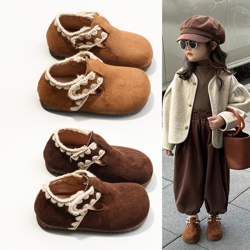 2025秋季女童勃肯鞋单鞋软底休闲