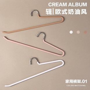 架家用无痕单层防滑挂裤 高锰钢鹅型裤 子衣柜简易收纳挂架防锈衣架