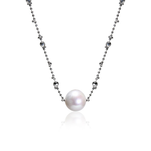 Idokawa淡水珍珠项链女