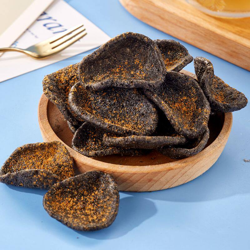 喜盈盈藤椒味黑松露味墨鱼片休闲零食大包装宿舍 零食解馋薯片