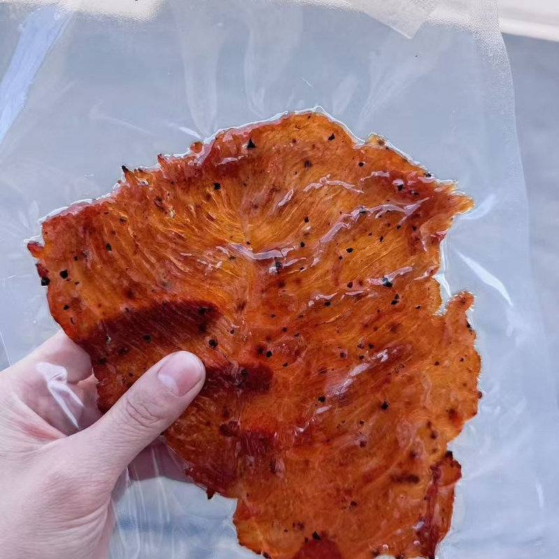 潮汕正宗大片原切纯肉猪肉脯蜜汁味手撕肉脯独立包装肉类网红零食