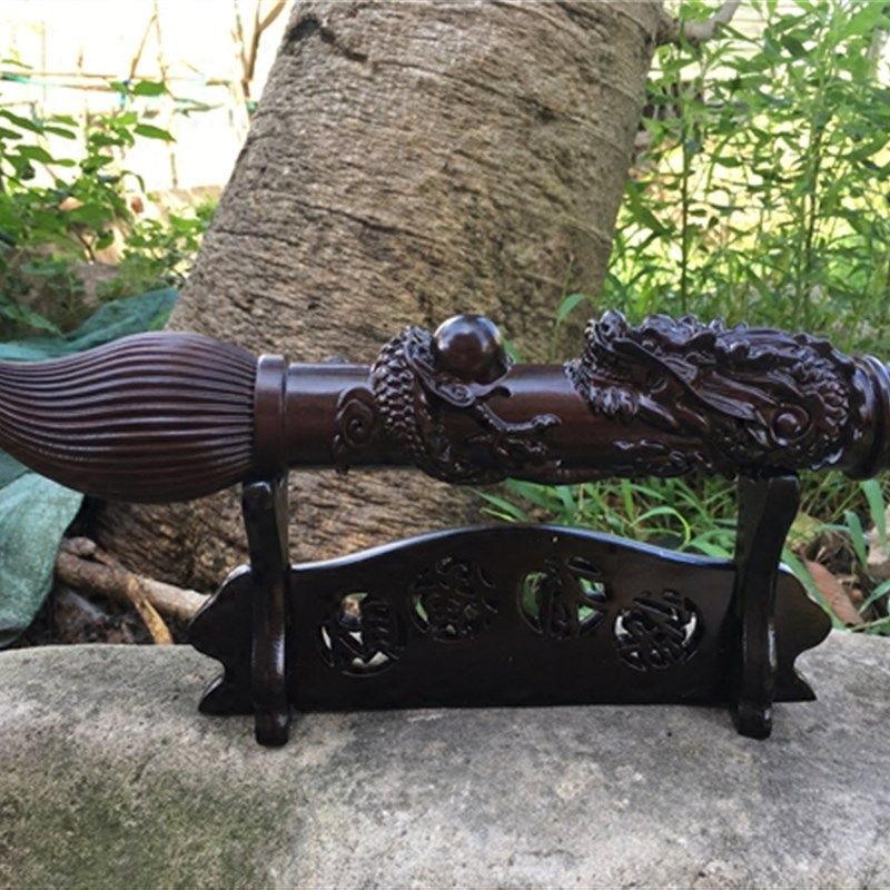 黑檀木文昌笔家有横财实木摆件手D工雕刻家居客厅办公桌木质摆件,家居饰品,木雕,淘宝优惠券,粉丝福利购,淘宝优惠卷