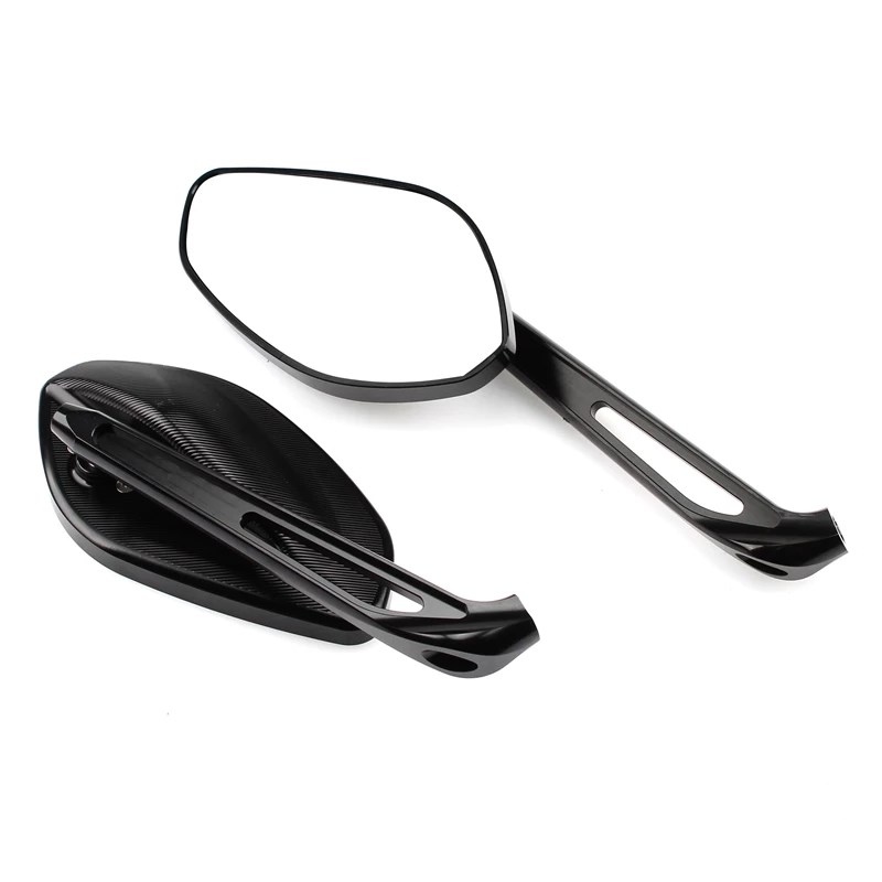 适用杜卡迪V4无极525R追300 600春风650MNK改装铝合金大镜面后视