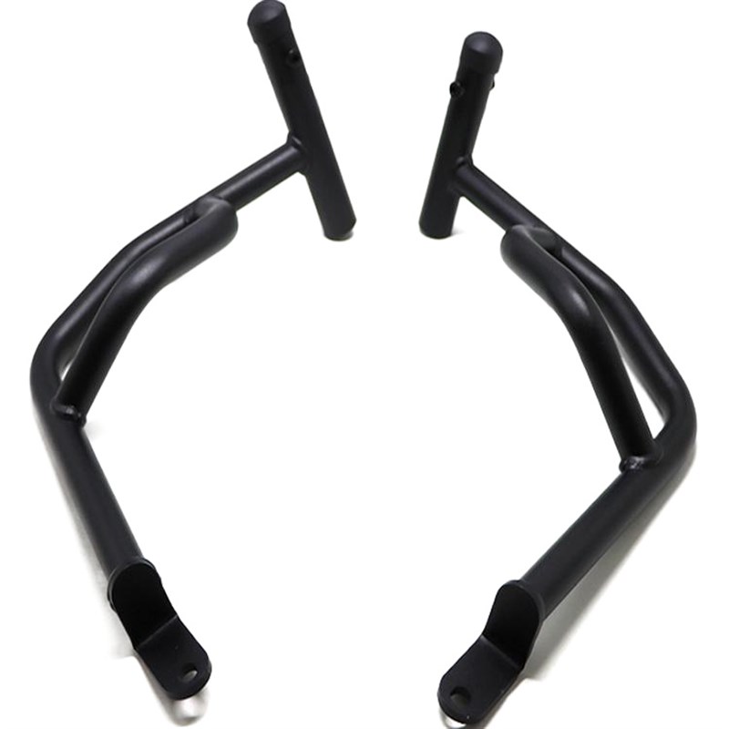 适用凯旋765moto2 765RS三叉戟660 改装护杠防摔杠保险Z杠车身防