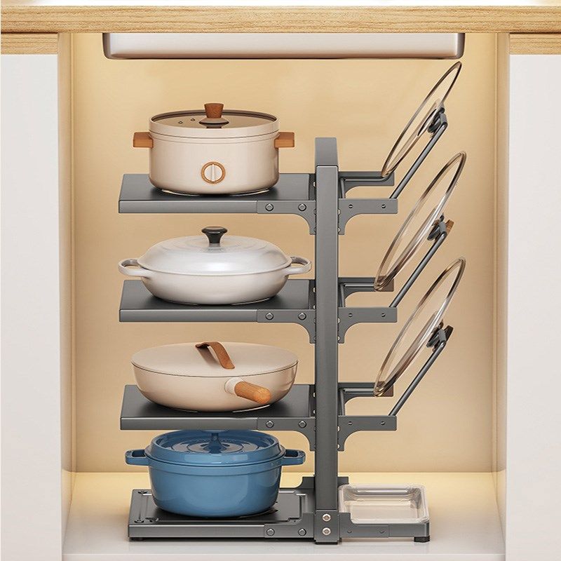厨房置物架多功能橱柜下水槽锅具分层放锅架多层S锅盖菜板收纳架,厨房/烹饪用具,厨房置物架/置物柜/角架,淘宝优惠券,粉丝福利购,淘宝优惠卷