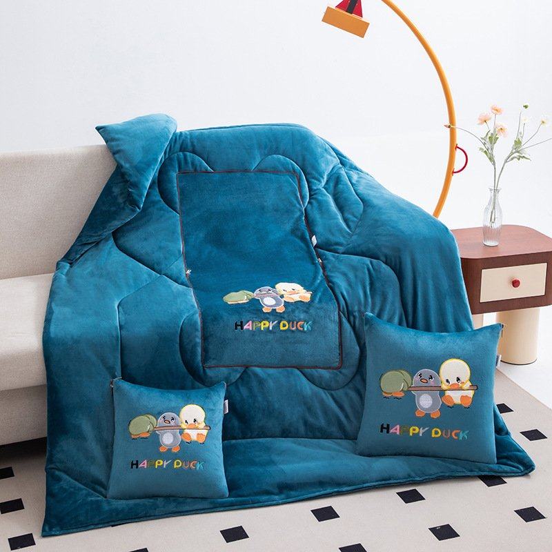 多功能二合一抱枕两被子两用加厚抱枕 车载靠枕靠垫被实用礼品,居家布艺,抱枕被,淘宝优惠券,粉丝福利购,淘宝优惠卷