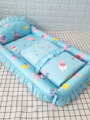 新便携式床中床婴儿床可折叠移动新生宝宝仿生多功能可拆洗床上促