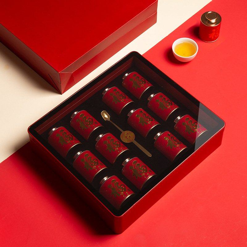 小罐茶包装盒礼盒红茶高档精致茶叶空盒岩茶大红袍金骏眉 茶盒,餐饮具,茶叶罐,淘宝优惠券,粉丝福利购,淘宝优惠卷