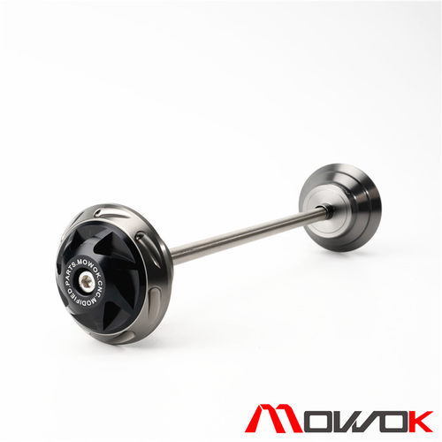 适用川崎Z1000R SX Z650 Z900 RS 10-22年改装前轴前轮.防胶防摔