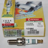 IU27迅鹰凌鹰战鹰台风比亚乔 IU24H 电装 DENSO摩托铱金火花塞IU22