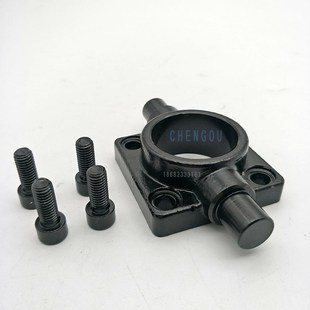 413 ZNCF 174 100 y32 件底座CRZNG 标准气缸耳轴安装