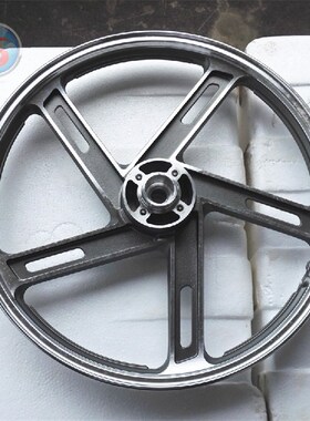 适用铃木摩托车锐爽EN150t EN150-A前钢圈前轮毂前铝轮 黑色白色