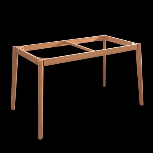 实木简易桌架 餐桌木架 电脑桌架榉木书桌架安装便捷实.木框架桌