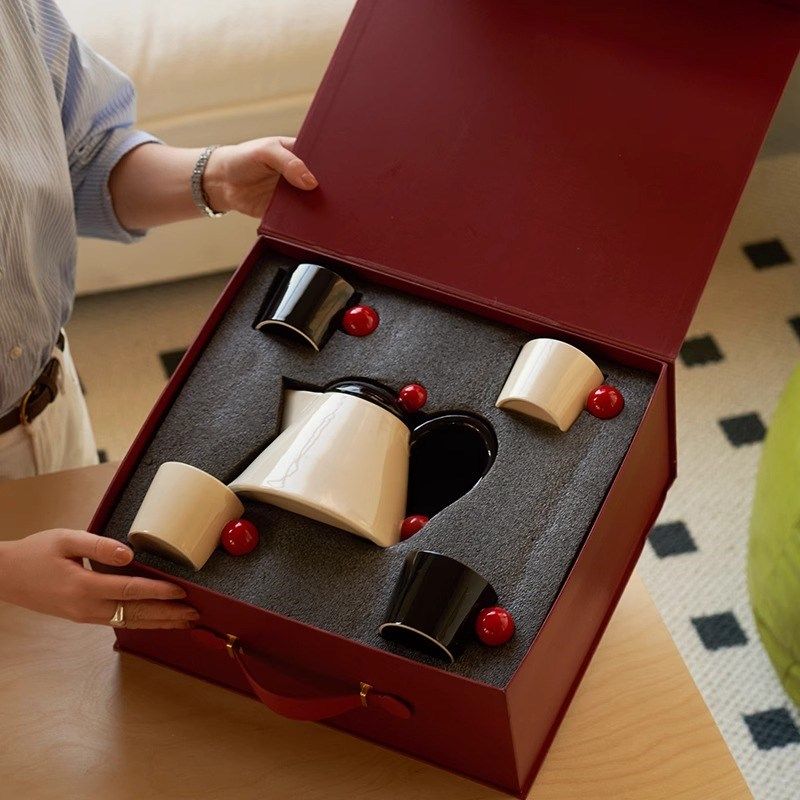 水壶茶杯套装家用高级感下午x茶杯具乔迁新居新婚礼物送新人礼盒,餐饮具,水具套装,淘宝优惠券,粉丝福利购,淘宝优惠卷