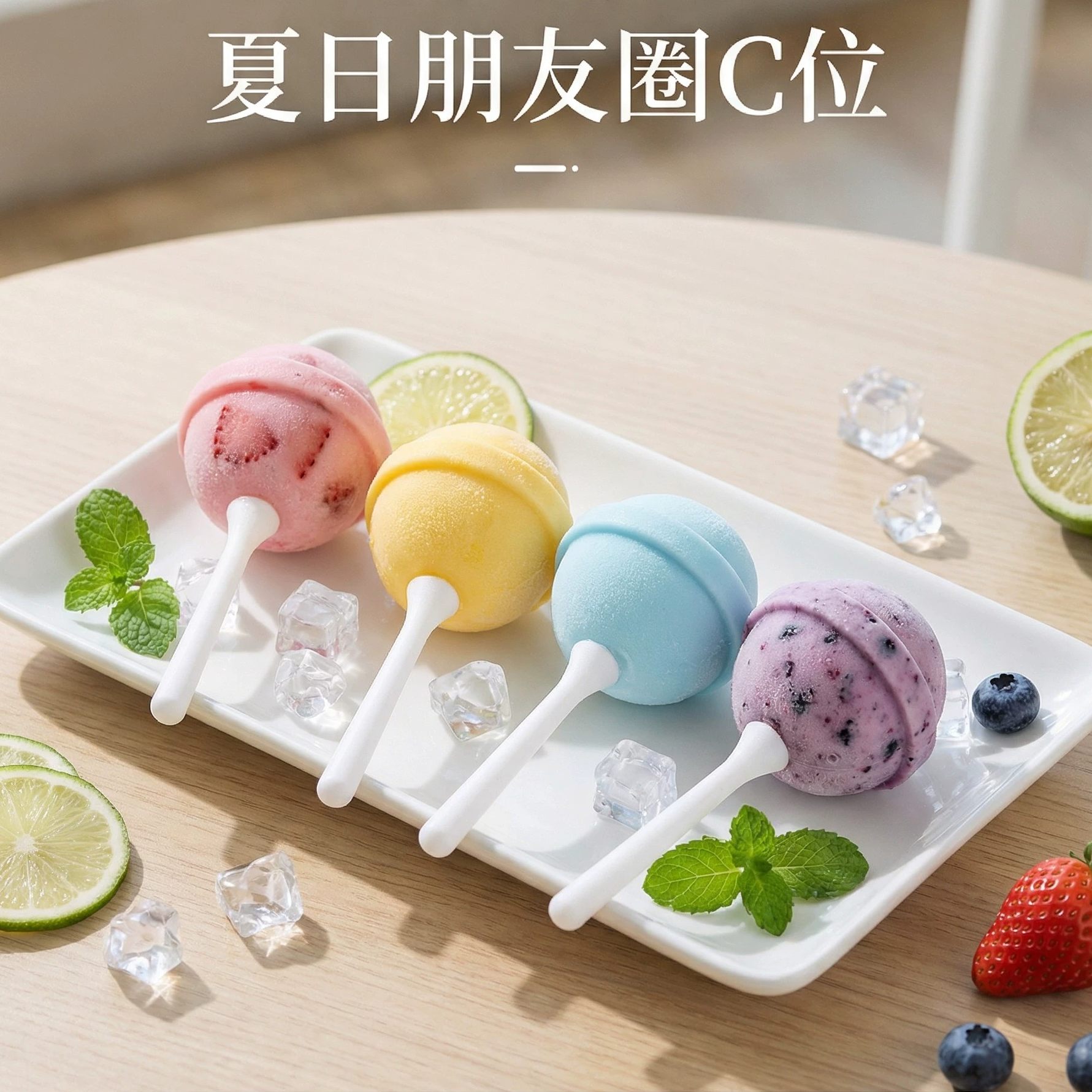 棒棒糖雪糕模具家用自制冰棒宝宝辅食易脱模无添加冰格模具