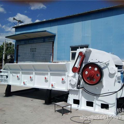 大型竹子树木粉碎机 模板压缩版三合板综合破碎机 旧家具粉碎设备