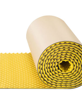 金诗洛K6011波浪防水自粘隔音棉教G室内墙帖吸音消音棉板隔音垫片