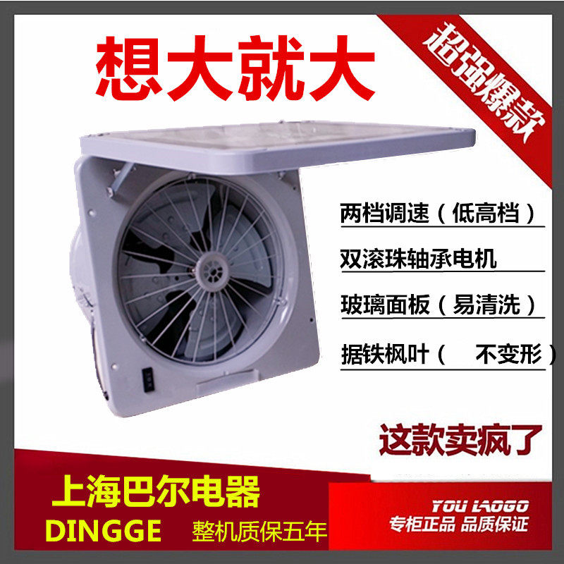 双档调速轴流风机10寸强力换气扇厨F房抽油烟排气扇窗式墙式排风,生活电器,换气扇/排气扇,淘宝优惠券,粉丝福利购,淘宝优惠卷