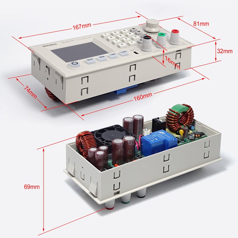 RD6018数控可调直流s电源实验维修开关电源稳压源 不带WIFE