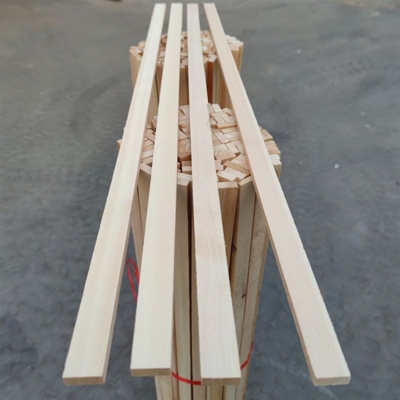 现货洛唯1cm*2.5cms小木条子制作木方条实木板材木方长条蜂箱材料