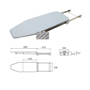 Iron Slide Rotatable Wardrobe Concealed Closet Out BoardA