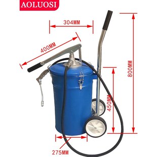 新款黄油枪手动黄油泵IMPA61751A6手压式高压注油器0# 1# 2#加油