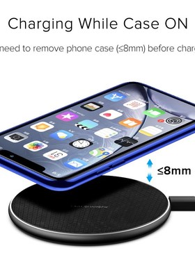 DCAE 10W Qi Wireless Charwger For iPhone SE 2 11 XS Max XR 8