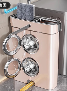 德国拖把家用2026新款免手洗一拖净拖地拖布神器懒人墩布平板拖